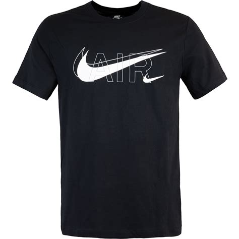 herren nike tshirt schqar|Herren Schwarz Oberteile & T.